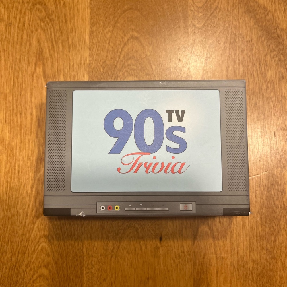 90s TV Trivia cards
